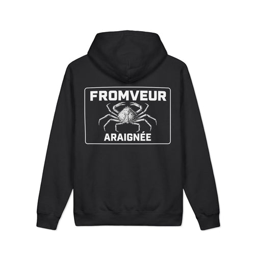 FROMVEUR Audierne Fishing Crew Hoodie - dos Black