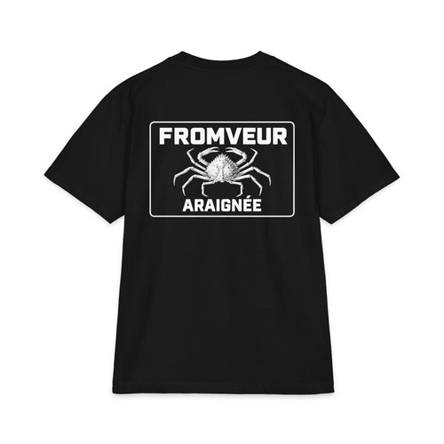 Audierne Fishing Crew T-Shirt - dos Black