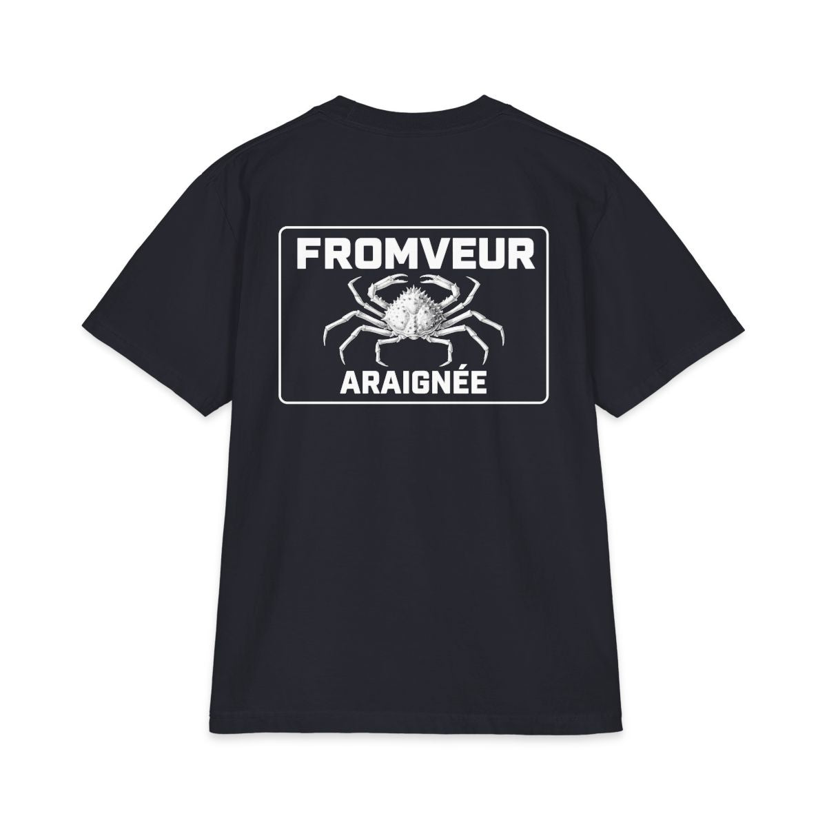 Audierne Fishing Crew T-Shirt - dos Navy
