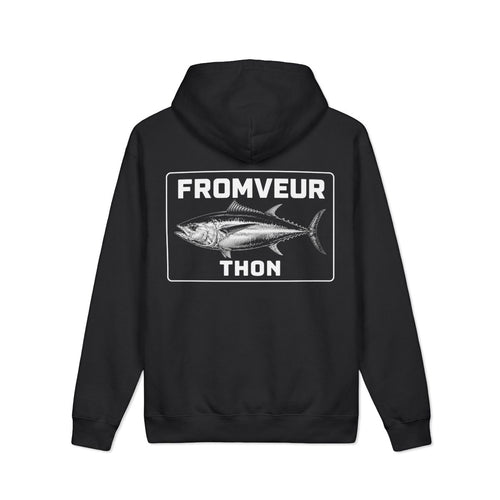FROMVEUR Concarneau Fishing Crew Hoodie - dos Black