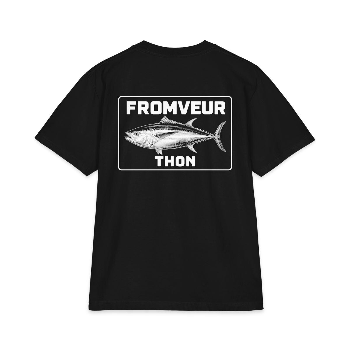 Concarneau Fishing Crew T-Shirt - dos Black