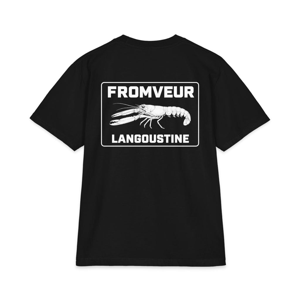 FROMVEUR Le Guilvinec Fishing Crew T-Shirt - dos Black