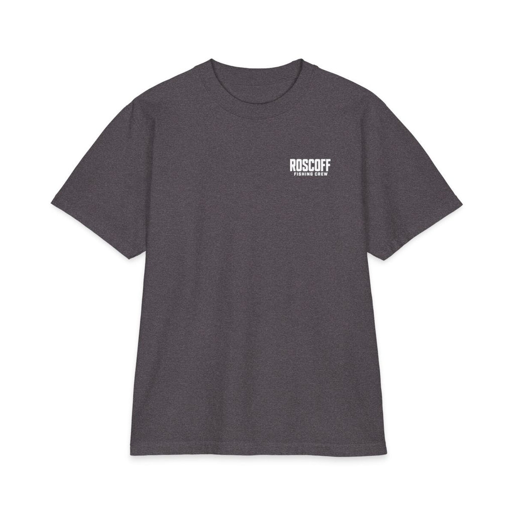 Roscoff Fishing Crew T-Shirt - recto Charcoal Grey