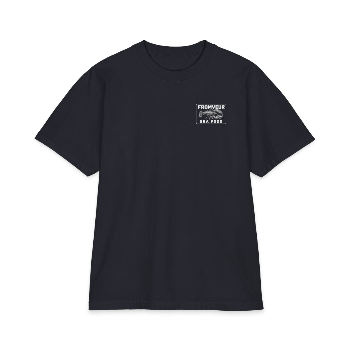 FROMVEUR Sea Food Homard T-Shirt - recto Navy