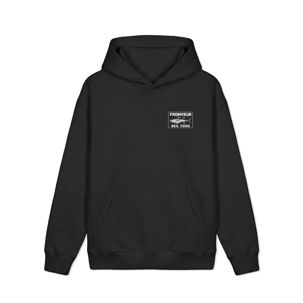 FROMVEUR Sea Food Thon Hoodie - recto Black