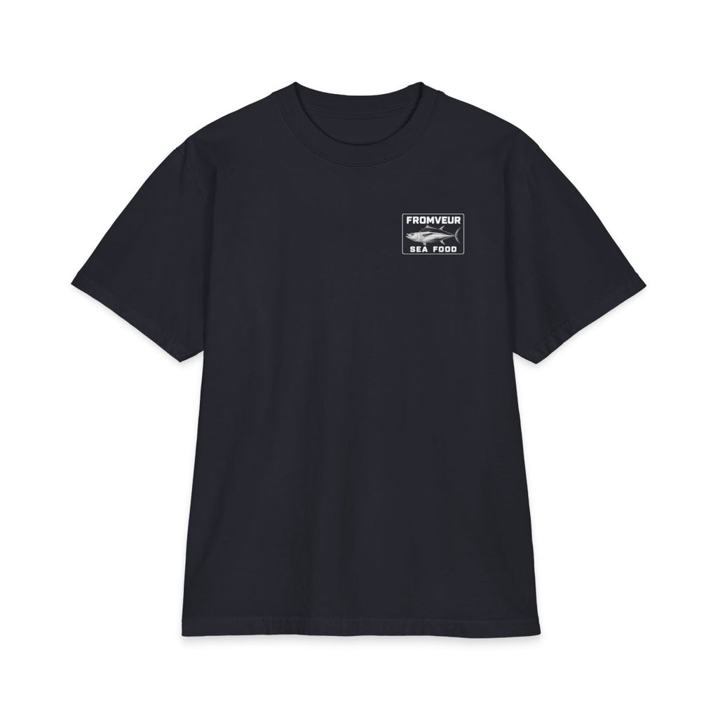 FROMVEUR Sea Food Thon T-Shirt - recto Navy